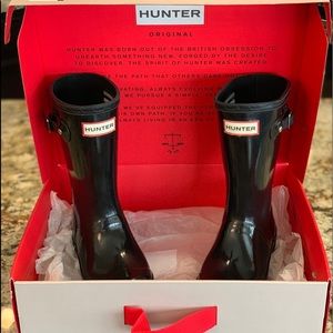 Hunter Original Gloss Kid's Wellington Boot